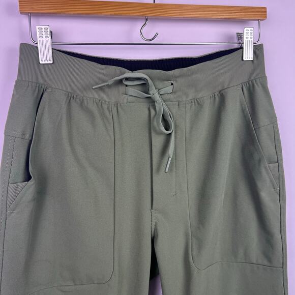 Lululemon ABC Jogger, Olive Green, Recycled Fabric, Casual Athleisure Pants - Picture 5 of 15